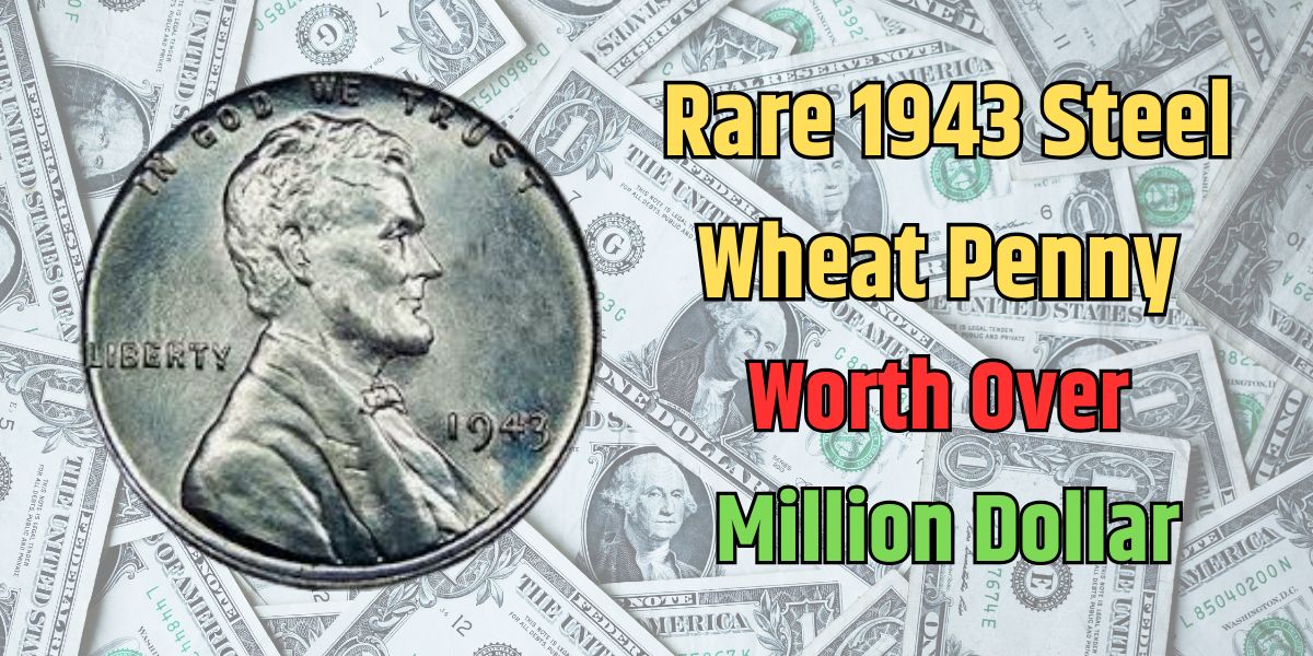 Rare 1943 Steel Wheat Penny